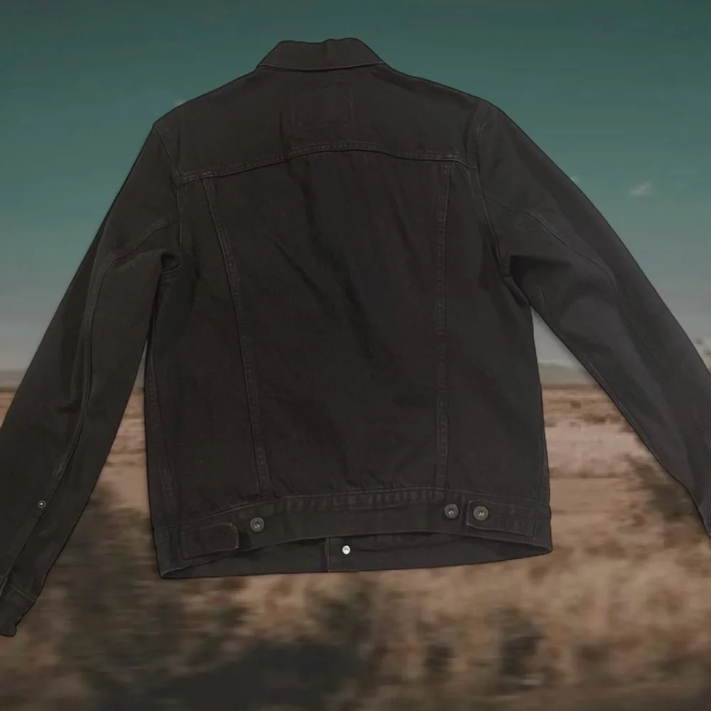 LEVIS Custom Made with Authentic Louis Vuitton Canvas Denim Jacket - Picture 4 of 7